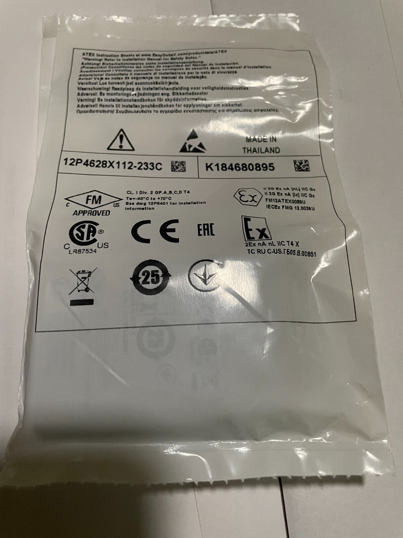 NEW Emerson 12P4628X112-233C KL3021X1-BA1 AI 4-20 mA HART Rev N. - actual 1