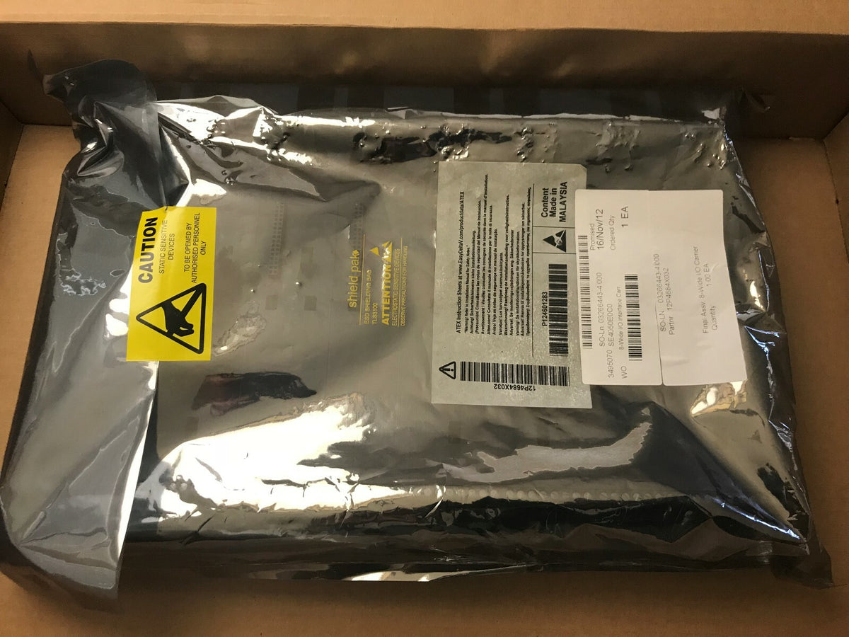 NEW EMERSON DELTAV Final Assv: 8-Wide I/O Interface Carr SE4050E0C0 12P4684X032 - actual 1