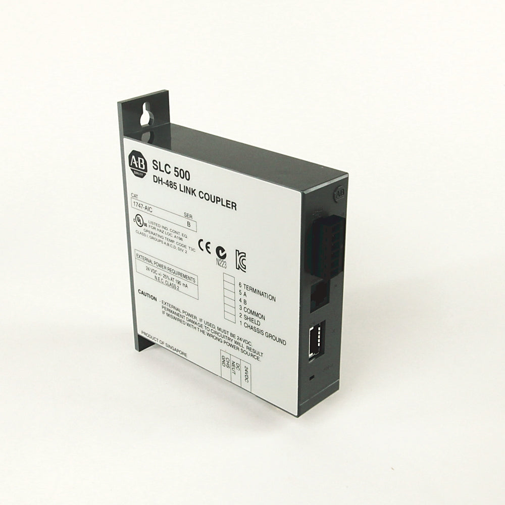 Allen-Bradley 1747-AIC SLC 500 DH-485 Isolated Link Coupler - stock 1