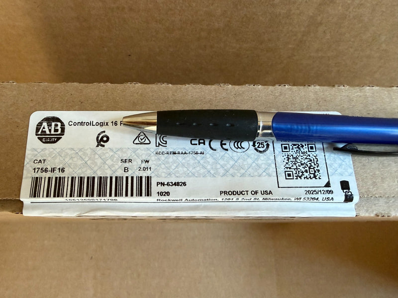 2025 NEW Sealed Allen-Bradley 1756-IF16 Ser B ControlLogix 16-Ch Analog Input - actual 1
