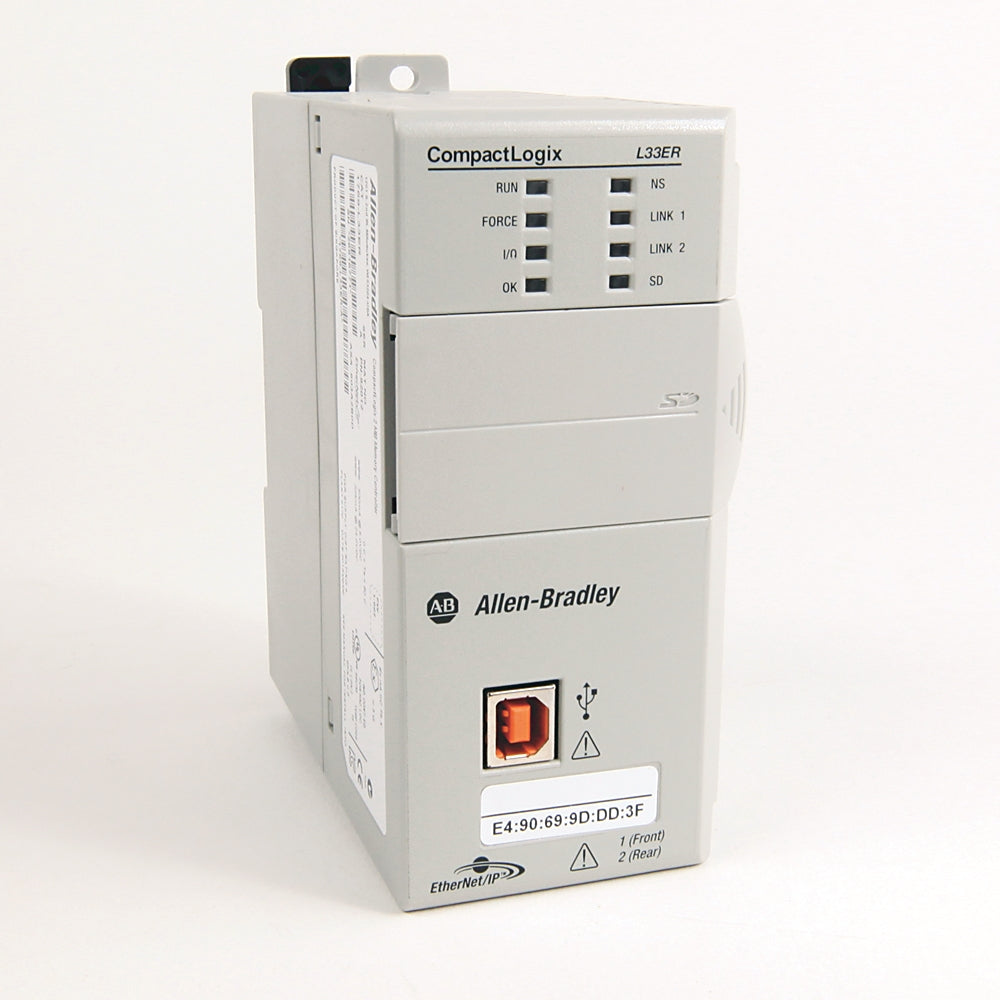 2023 New Allen Bradley 1769-L33ER Ser A CompactLogix 5370 L3 2MB Controller - stock 1
