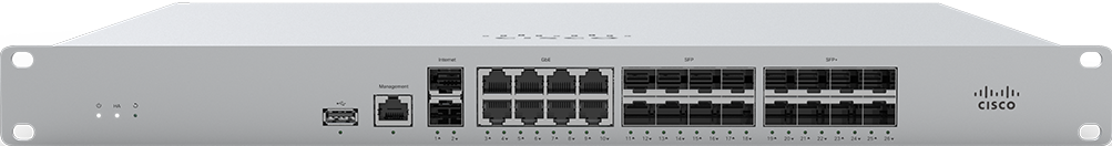 Cisco Meraki MX450-HW Cloud-Managed Security & SD-WAN Appliance - stock 1