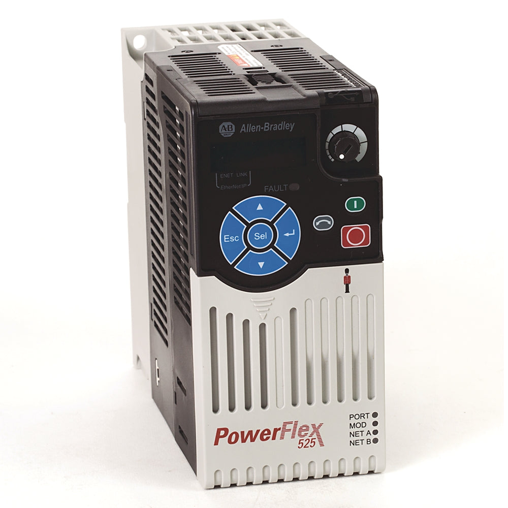 Allen-Bradley 25B-D2P3N104 PowerFlex 525 AC Drive, 480V/2.3A/1.0HP - stock 1