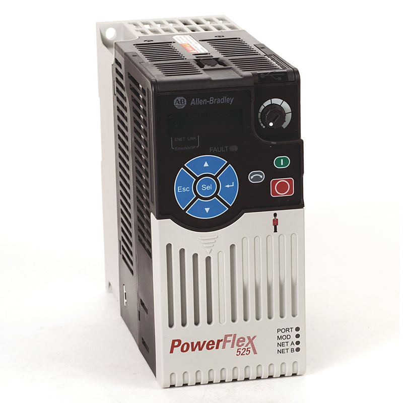 Allen-Bradley 25B-D2P3N104 PowerFlex 525 AC Drive, 480V/2.3A/1.0HP - stock 1