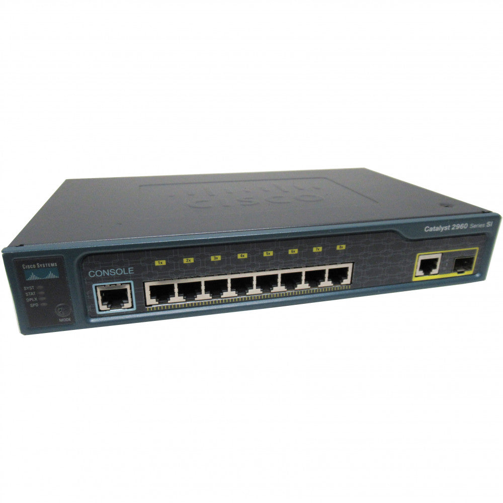 New Cisco Catalyst WS-C2960-8TC-S Switch - stock 1