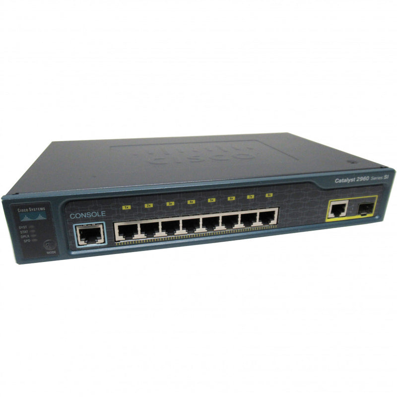 New Cisco Catalyst WS-C2960-8TC-S Switch - stock 1