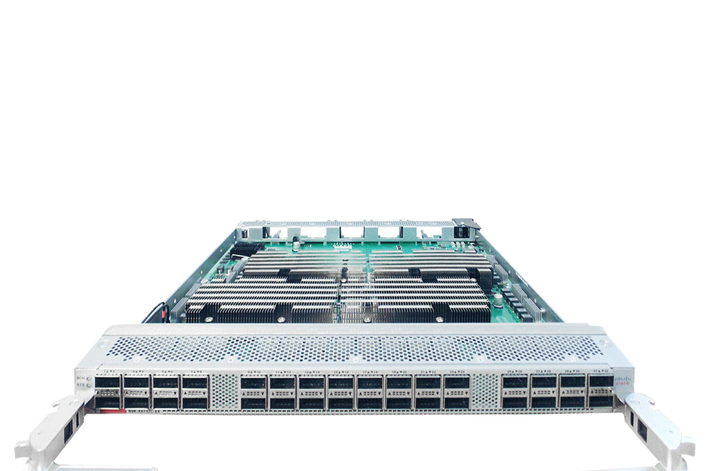 New Sealed Cisco Nexus N9K-X9736C-FX 36 Port 100G NX-OS Agg, ACI Spine MACSec - stock 1