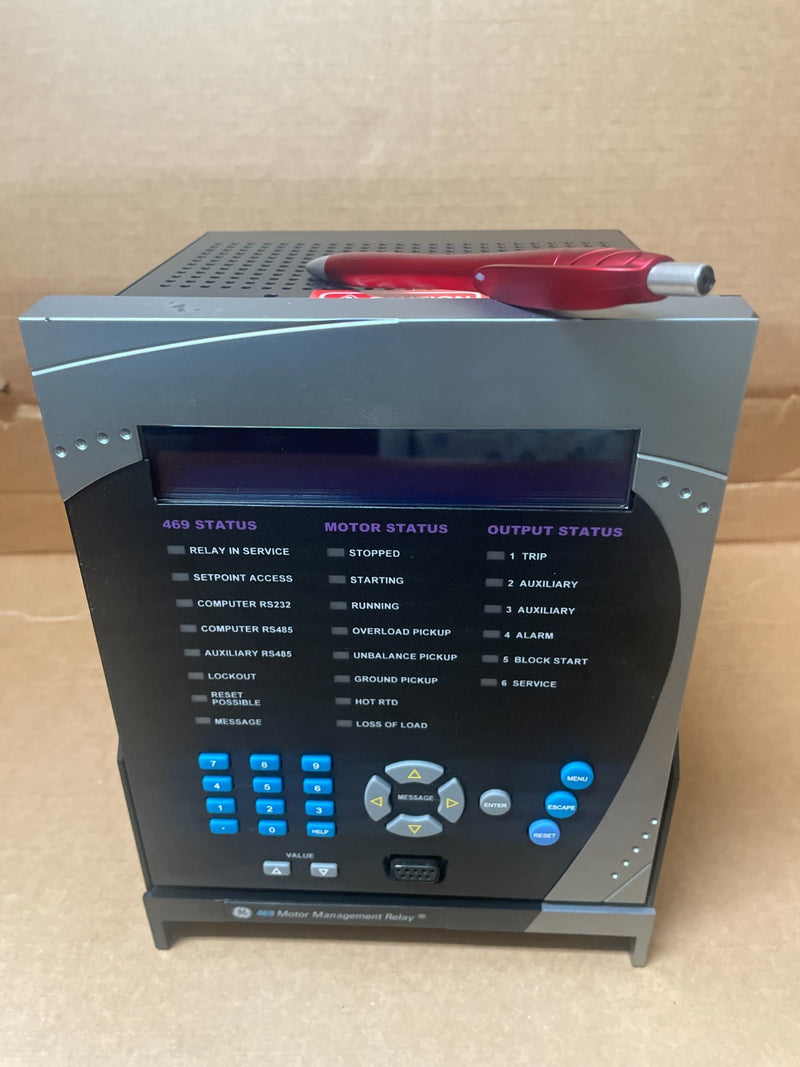 GE Multilin 469-P5-LO-A20-T-H 469 Motor Management Relay - actual 1