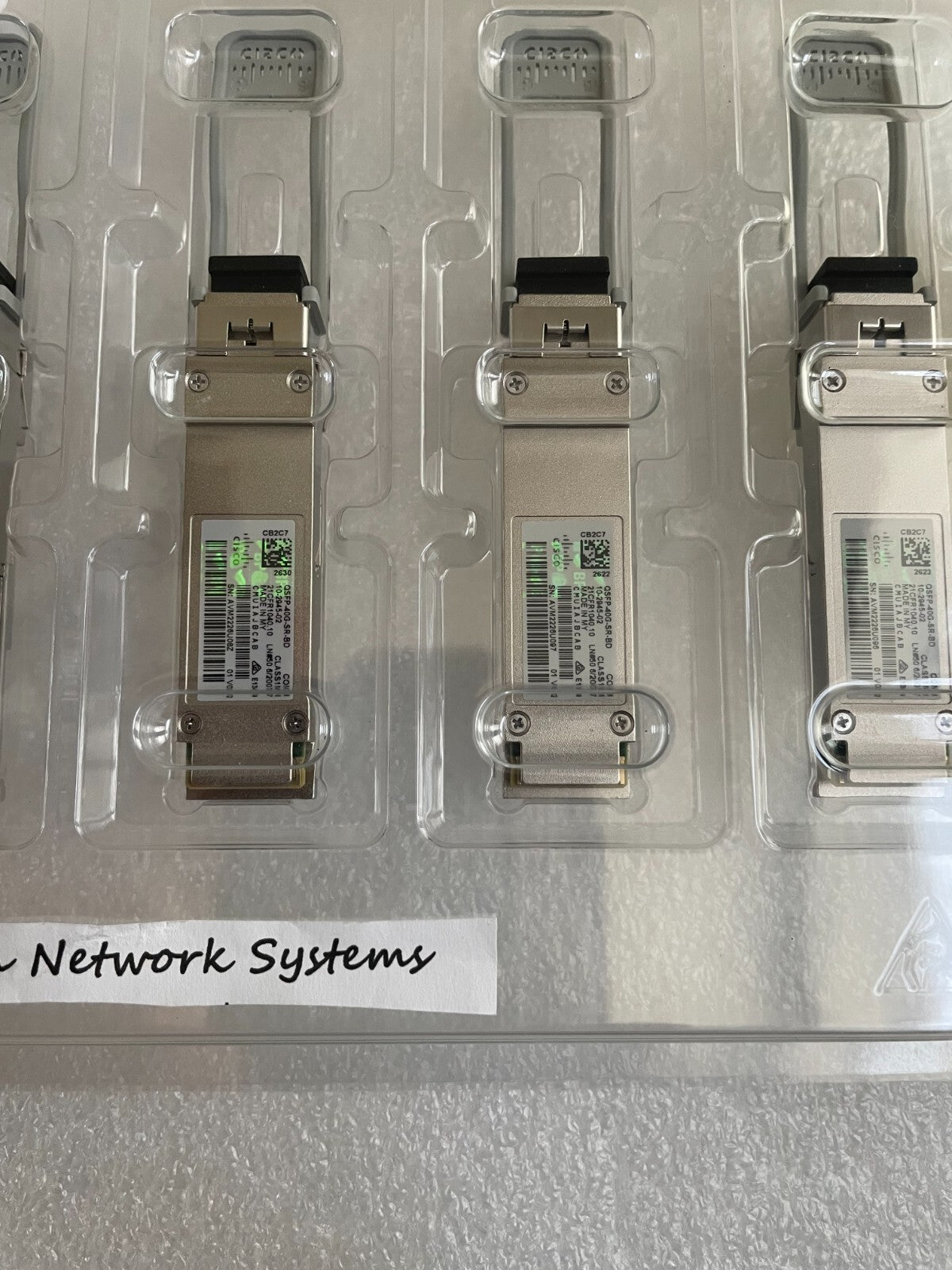 Cisco QSFP-40G-SR-BD 40GBASE-SR-BiDi 40G QSFP+ Transceiver (Duplex LC, MMF) - actual 1
