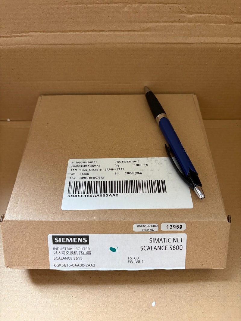 Siemens SCALANCE S615 Industrial Security Router (6GK5615-0AA00-2AA2) - actual 1