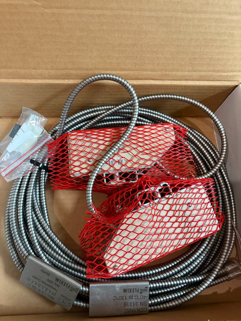 FLEXIM CDK1N52 Clamp-On Ultrasonic Flow Transducer — 0.5 MHz, Liquids - actual 1