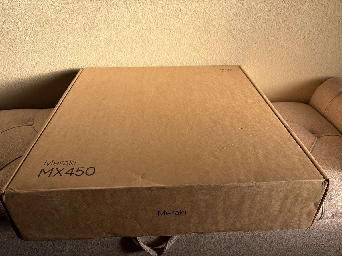 Cisco Meraki MX450-HW Cloud-Managed Security & SD-WAN Appliance - actual 1