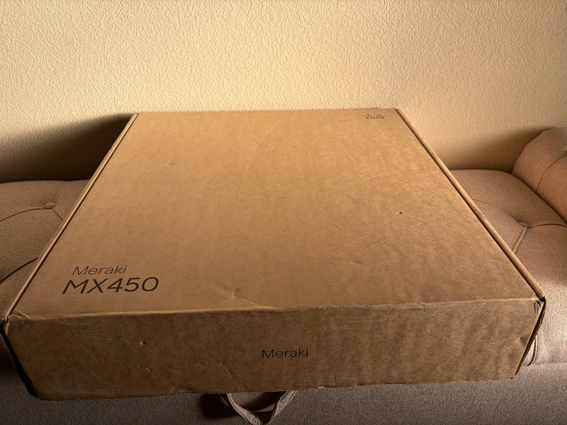 Cisco Meraki MX450-HW Cloud-Managed Security & SD-WAN Appliance - actual 1