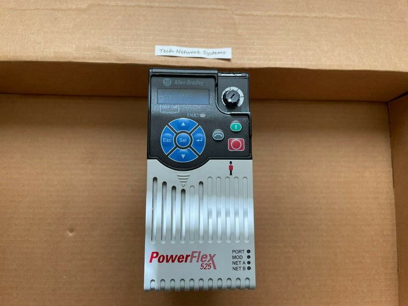 Allen-Bradley 25B-D2P3N104 PowerFlex 525 AC Drive, 480V/2.3A/1.0HP - actual 1