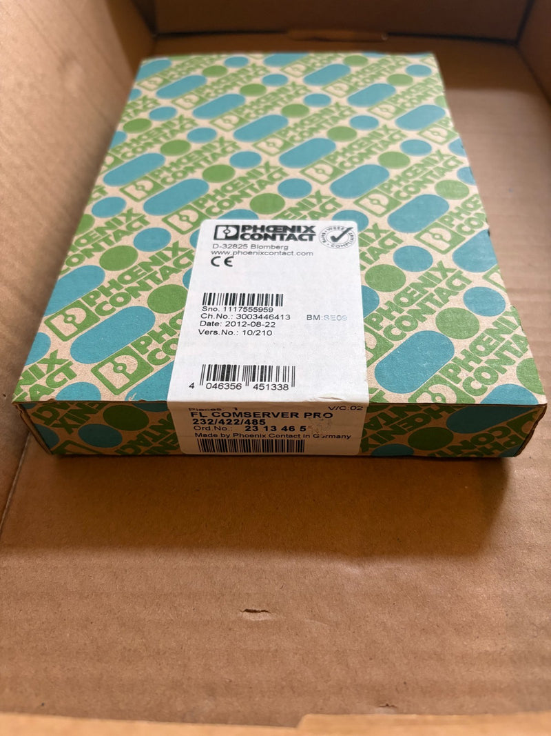 Phoenix Contact FL COMSERVER PRO 232/422/485 Serial Device Server - actual 1
