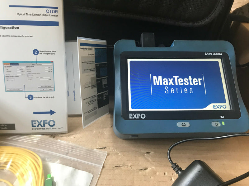 EXFO MAX-715B-M1-EI iOLM MaxTester Singlemode Fiber OTDR - actual 1