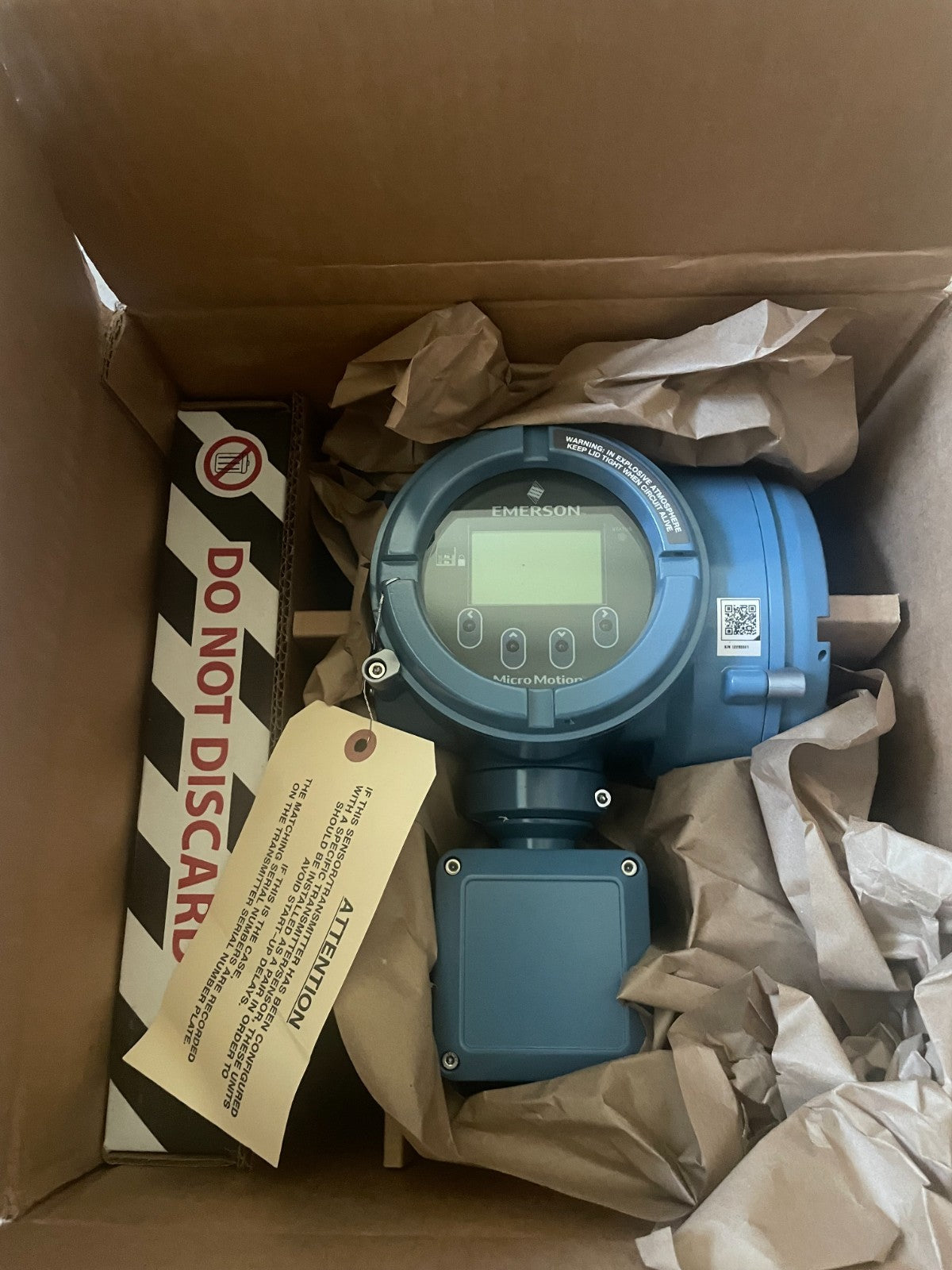 Micro Motion 5700R12ABAAZZZAAAAATGMV 9-WIRE Display Transmitter 2025 unit - actual 1