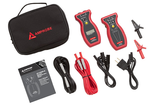 New Amprobe AT-4000-A Advanced Circuit Tracer Kit W/ Case & Accessories - stock 1