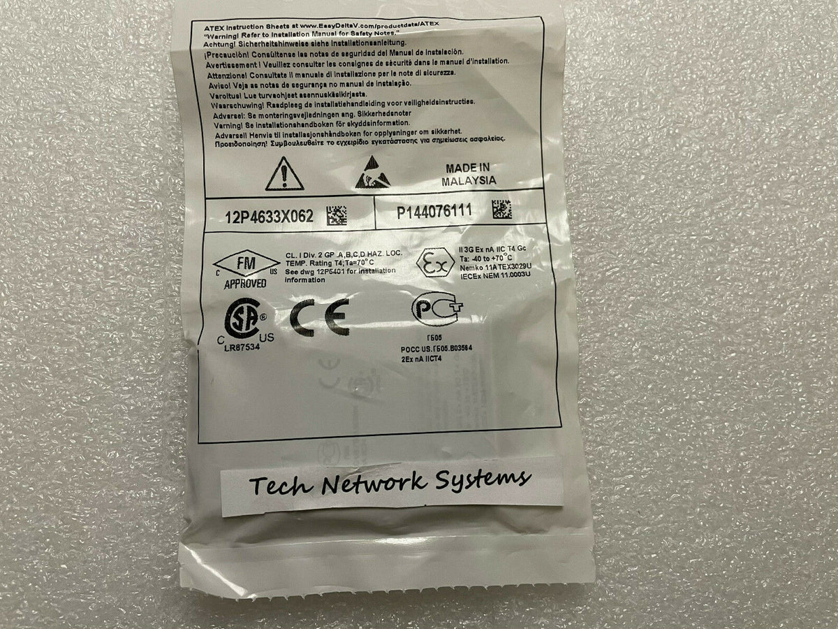NEW EMERSON DELTAV KL3004X1-BA1 DO 24 VDC Isolated 12P4633X062 REV H - QTY stock - actual 1
