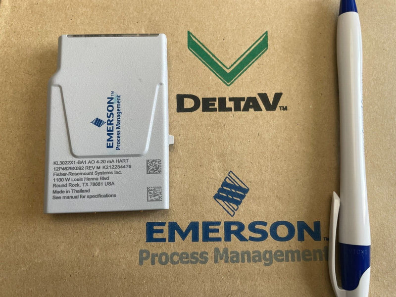 EMERSON DeltaV Charm I/O KL3022X1-BA1 AO 4-20mA HART 12P4629X092 Rev M - actual 1
