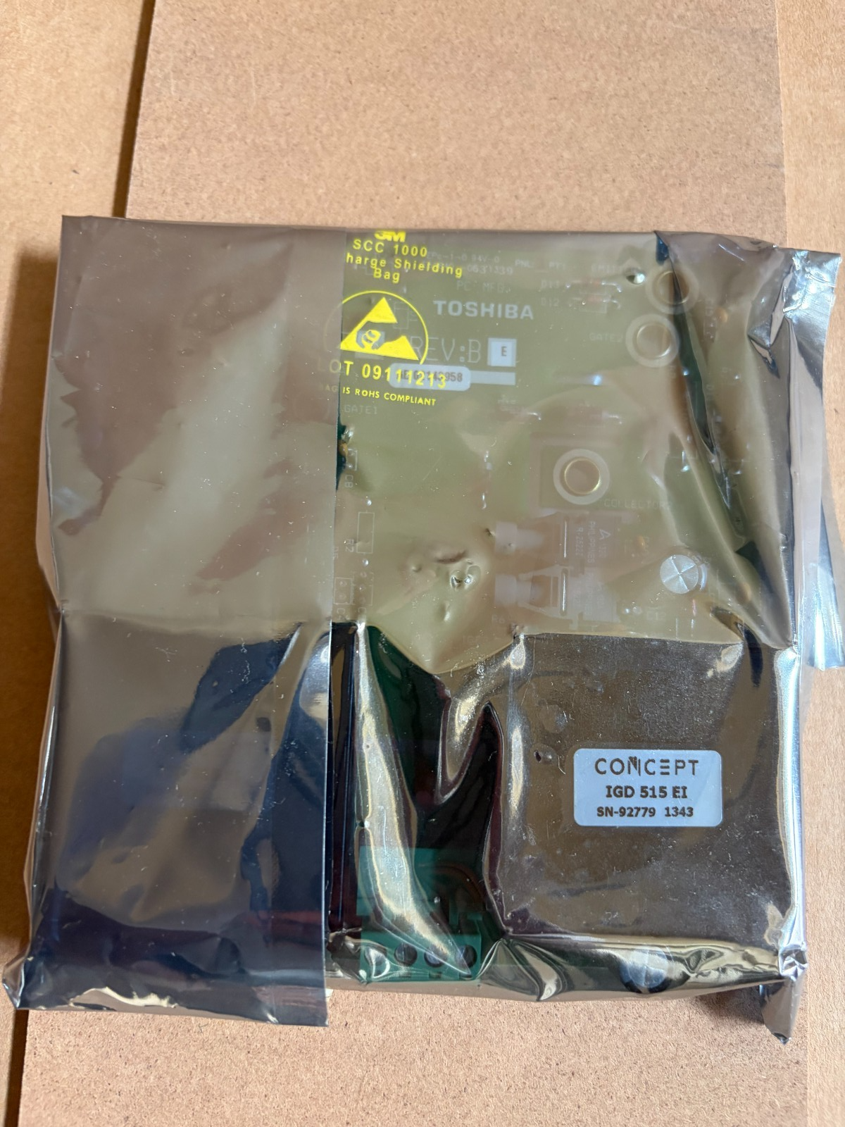 New Toshiba Power Module Circuit Board - PC61910P077 - actual 1