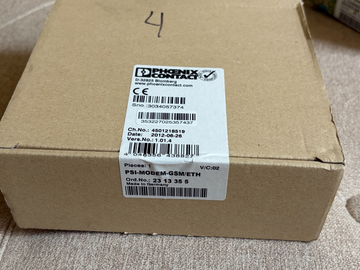 NEW PHOENIX CONTACT PSI MODEM PSI-MODEM GSM/ETH ORDER NO: 2313355 - actual 1