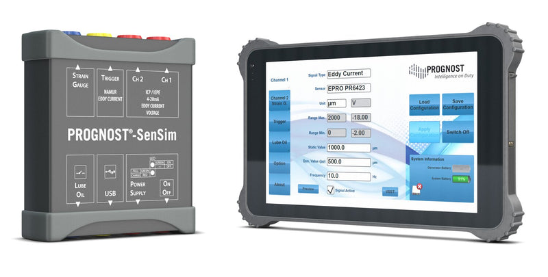PROGNOST®-SenSim signal simulation device Handheld Model HH1-V3 & GD1 Generator - stock 1