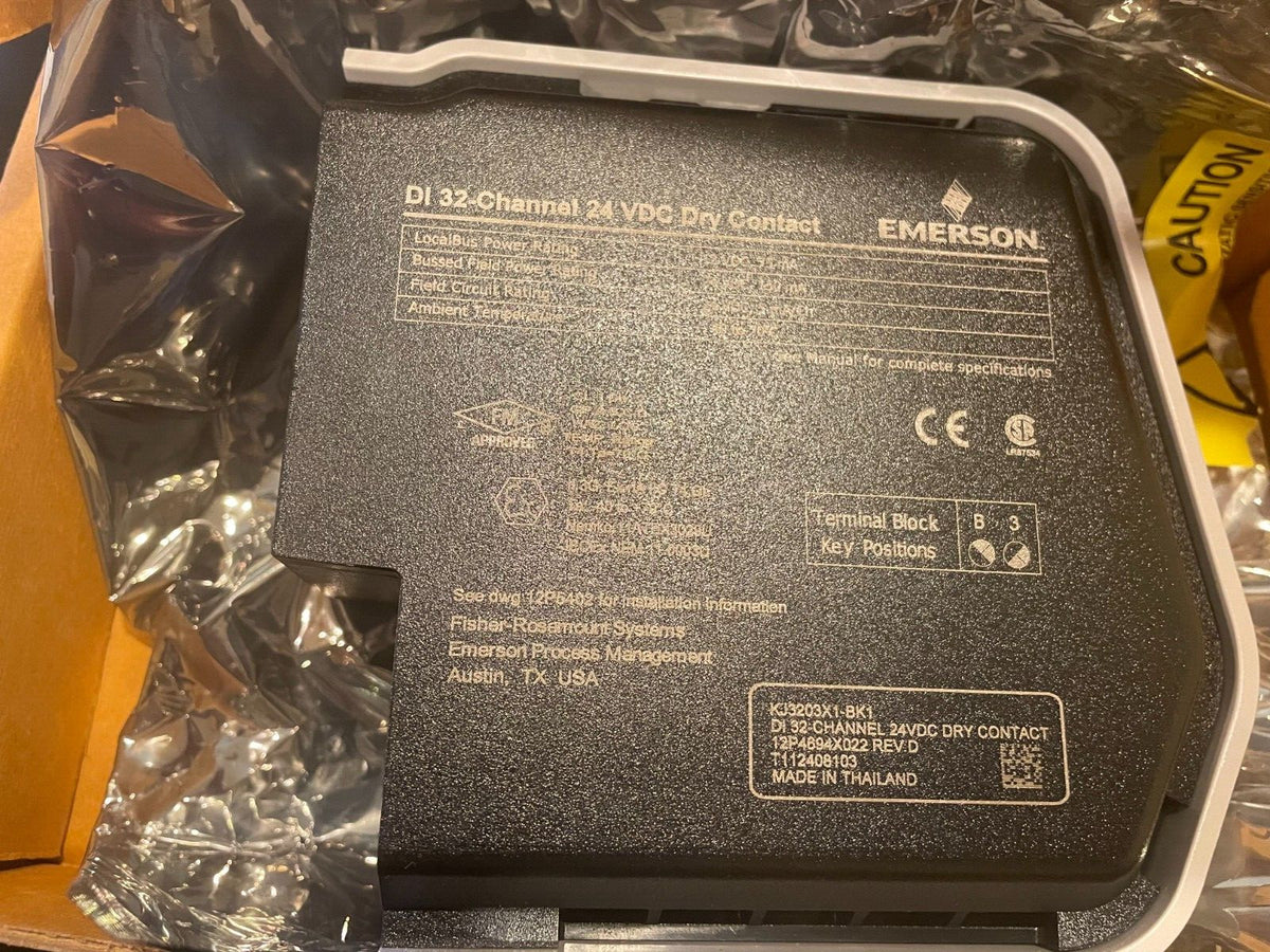 New Emerson DeltaV SE4001S2T2B4 Discrete Input Card: 32C, KJ3203X1-BK1 12P4694X - actual 1