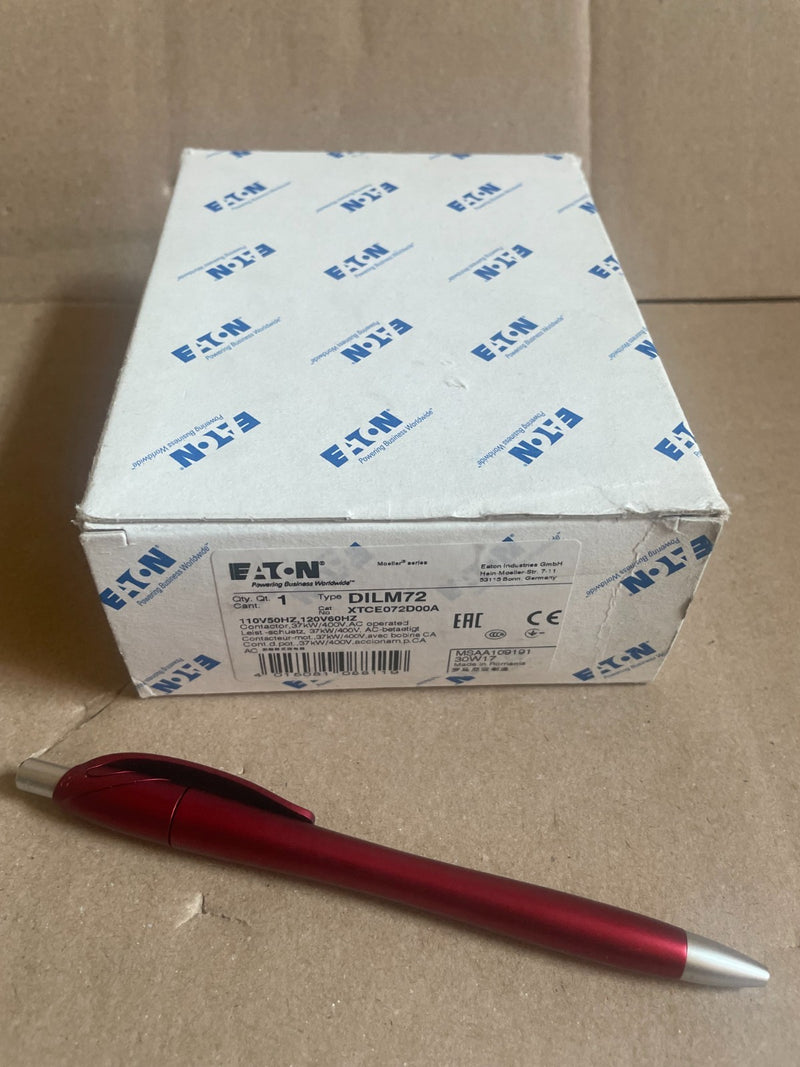 Eaton XTCE072D00A 72A 120V 3P Contactor - New - actual 1